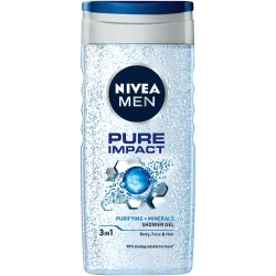 Nivea Гель для душа MEN Заряд чистоты 250 мл