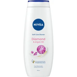 Гель для душа Nivea shower гель-уход д/душа бриллиант и арг масло 500 мл (9005800282480)
