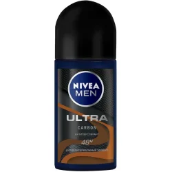 Дезодорант для мужчин Nivea Men Ultra Carbon шариковый 50 мл (4005900634290)