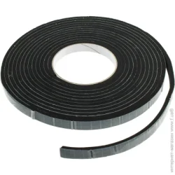 Normaizol Уплотнитель самоклеящийся прямоугольный 5x12,5 мм 6 м черный