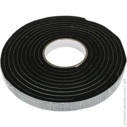 Normaizol Уплотнитель прямоугольный 8x20 мм 5 м черный