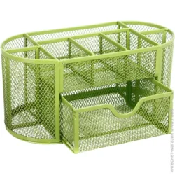 Набор подставок Nota Bene Органайзер настольный металл 22.3х10.8х10.8 см салатовый