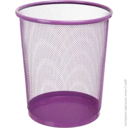 Корзина для мусора Nota Bene Корзина для бумаги металлическая 23,7x18,4х26,3 см фиолетовый