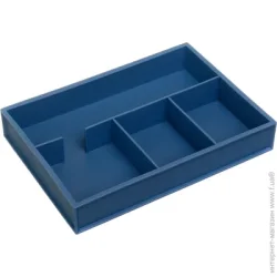 Набор подставок Nota Bene Органайзер настольный для офисных мелочей 250х175х40 мм темно-синий