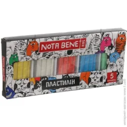 Nota Bene Пластилин 5 цветов 100 гр
