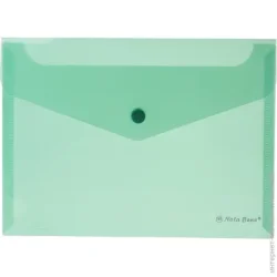 Папка-конверт A5 Nota Bene Папка-конверт на кнопке А5 зеленая зеленый
