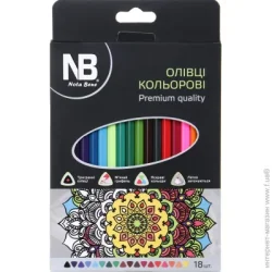 Nota Bene Карандаши цветные Soft 18 шт.