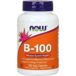 Витамины NOW B-100 100 веган капс (814573)