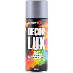 Автомобильная краска Nowax Фарба високотемпературна 650°,Spray 450ml.,сірий,(SILVER GREY/RAL9022) (NX48038)