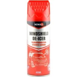 Жидкость для разморозки NOWAX Розморожувач лобового скла,450ml (24шт.) (NX45019)