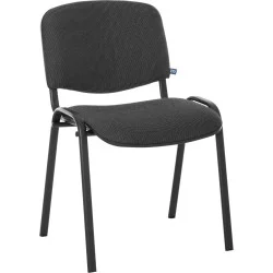 Офисный стул Nowy Styl Стул ISO BLACK (CH) C-26 черный/серый