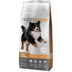 Сухой корм Nutrilove Корм курица и рис 12 кг