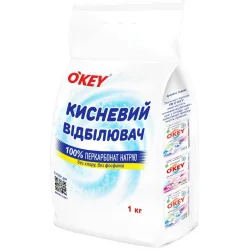 O'Key O"KEY кисневий відбілювач 100% 1кг п/е (4820049384246)