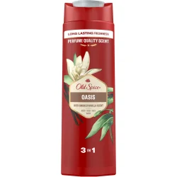 Old Spice Шампунь-гель для душу 3-в-1 Oasis 400 мл
