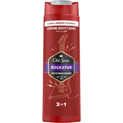 Old Spice Шампунь-гель для душу 3-в-1 Rockstar 400 мл