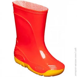 Oldcom Сапоги резиновые для девочки VIVID р.23 красный