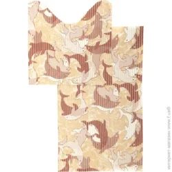 Килимок Oncu Grup Набір килимків Декомарін 80х48 + 48х48 бежевий