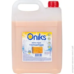 Хозяйственное мыло Oniks 72% жидкое 5 л (4820191760424)