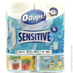 Ooops! Бумажные полотенца Ooops Sensitive 50 листов двухслойная 2 шт.
