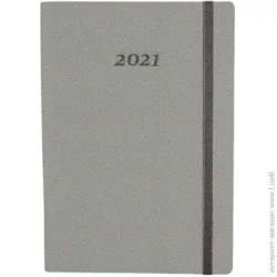 Optima Щоденник датований 2022, VIVELLA , сірий. А5 (O25205-10)