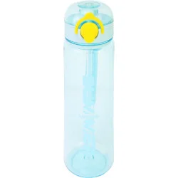 Optima Пляшка для води Straw 500 мл світло-синя U-1319-11