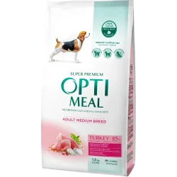 Сухой корм Optimeal Корм для щенков всех пород со вкусом индейки 1,5 кг