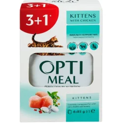 Корм Kittens с курицей 4х85 г