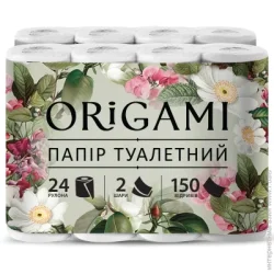 Туалетний папір Origami Туалетний папір Horeca двошаровий 24 шт.