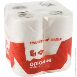 Туалетний папір Origami Horeca двошарова 8 шт.