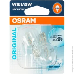 Автомобильная лампа Osram W21/5W (7515-02B) W21/5W W3x16d 12 В 21/5 Вт 2 шт