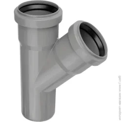 Ostendorf Трійник каналізаційний ПП d110х110x45°