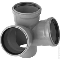 Фітинг Ostendorf Хрестовина каналізаційна кутова ПП d110х110x67 115920