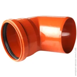 Ostendorf Коліно ПВХ d110х87°