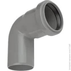 Фитинг Ostendorf Колено канализационное ПП d110x87°