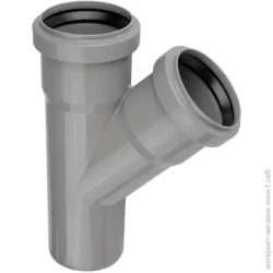 Ostendorf Трійник каналізаційний ПП d40х40x45°