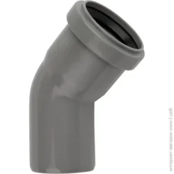 Фитинг Ostendorf Колено канализационное ПП d50x45°