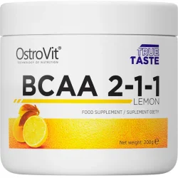 Аминокислота Ostrovit Аминокислотная смесь BCAA 2-1-1 лимон 200 г