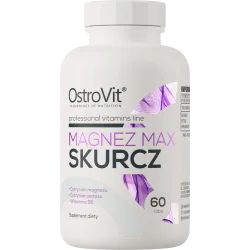 Мультивітамінний комплекс Ostrovit Вітаміни Magnez Max Skurcz 60 шт/уп.