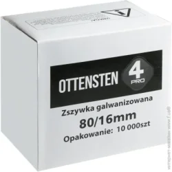 Ottensten Скоби для Пневмостеплери 4PRO 16 мм тип 80 10000 шт.