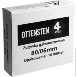 Ottensten Скоби для Пневмостеплери 4PRO 6 мм тип 80 10000 шт.