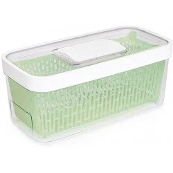 Контейнер для холодильника пластик без рисунка OXO 16x33x14см (11140100)