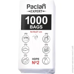 Paclan Пакеты фасовочные №2 9x10x27 см 1000 шт.