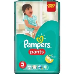 Одноразові Підгузки-трусики Pampers Pants Junior Розмір 5 (12-18 кг) 48 шт (4015400672906)