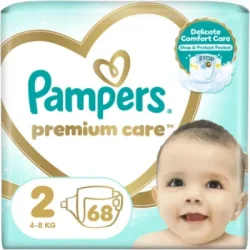 Подгузники Pampers Premium Care Mini Размер 2 (4-8 кг) 68 шт (8001841104874)
