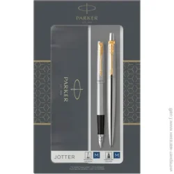 Parker Набір Jotter Stainless Steel GT у подарунковій упаковці