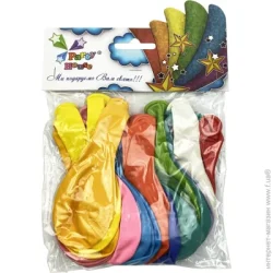 Party House Набор воздушных шариков 25 см в ассортименте 25 шт.