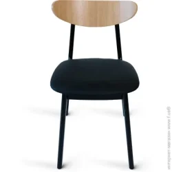 Pavlyk Стул обеденный Марсель черный / черный