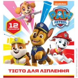 Перо Тесто для лепки 12 цветов 122726