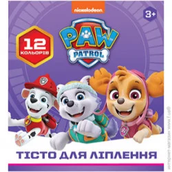 Перо Тесто для лепки 12 цветов 122727 масса для лепки