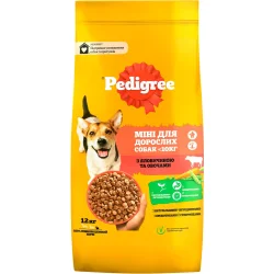 Сухий корм Pedigree Корм сухий для малих порід з яловичиною та овочами 12 кг